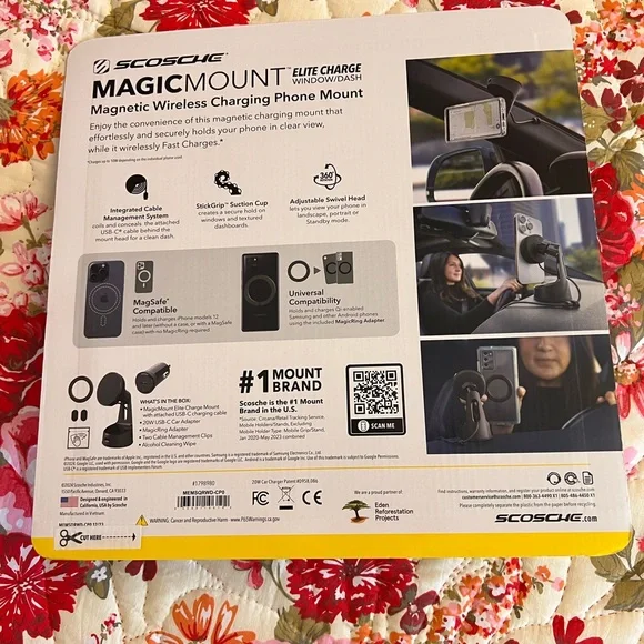 Scosche MagicMount Wireless Phone Charger - Picture 2 of 5